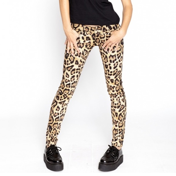 Leapord print skinny jeans tripp nyc animal print - Picture 2 of 7